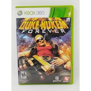 2K Games Duke Nukem Forever Xbox 360 Video Game CIB Tested Action FPS Shooter